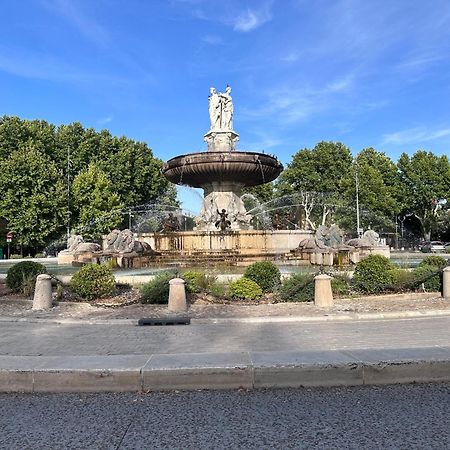 Joli Studio Le Clos D'Aix Avec Grande Terrasse Piscine Et Parking Gratuit Aix-en-Provence Esterno foto